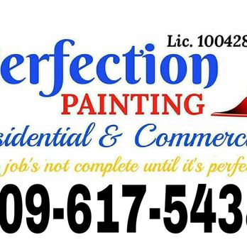 Perfection Painting - the logo for perfection painting residential and commercial - Painters Near Me - Merced, California Perfection Painting - the logo for perfection painting residential and commercial - Painters Near Me - Merced, California