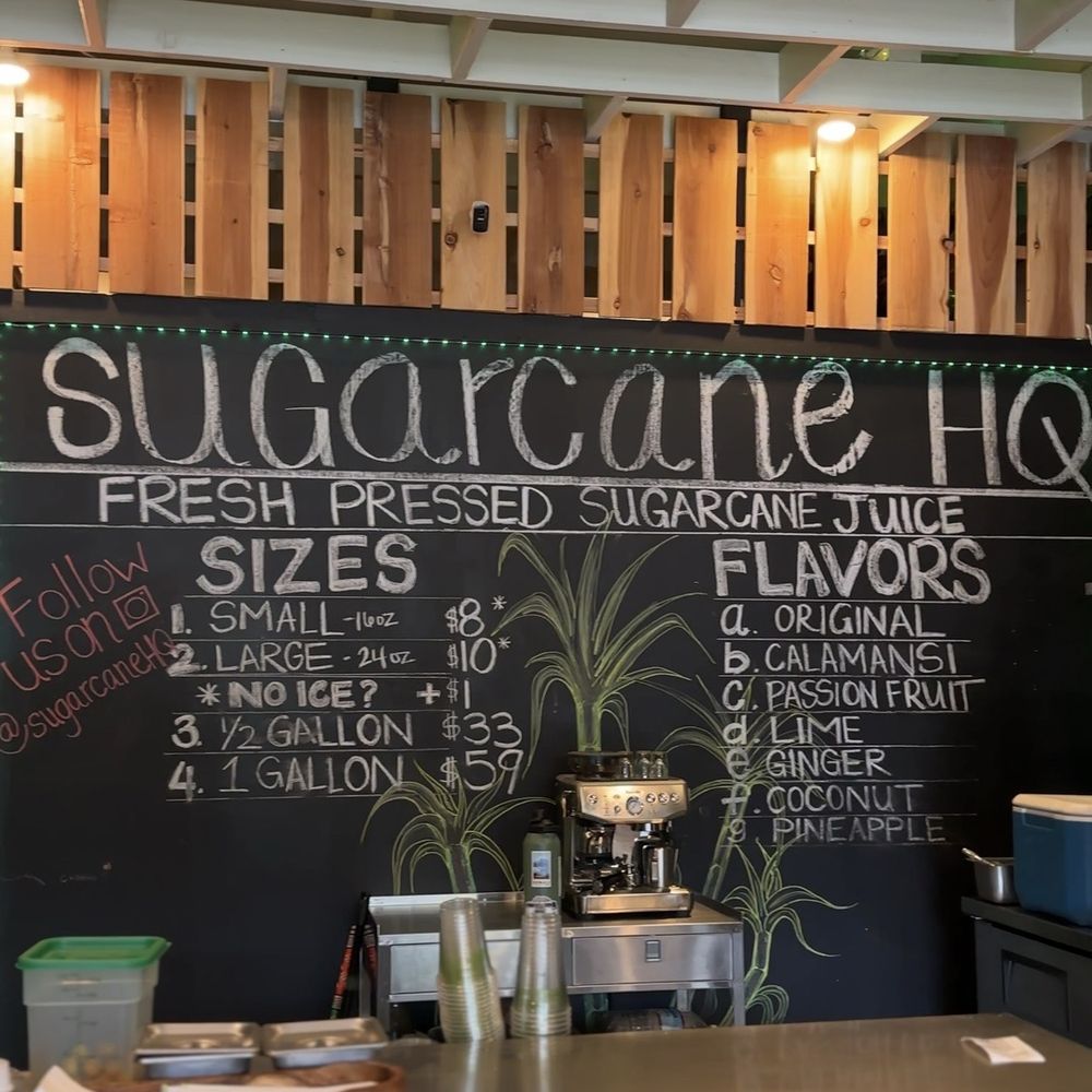 Sugarcane HQ - Menu - Juice Bars & Smoothies Near Me - San Bruno, California Sugarcane HQ - Menu - Juice Bars & Smoothies Near Me - San Bruno, California
