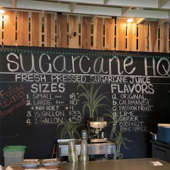 Sugarcane HQ - Menu - Juice Bars & Smoothies Near Me - San Bruno, California Sugarcane HQ - Menu - Juice Bars & Smoothies Near Me - San Bruno, California