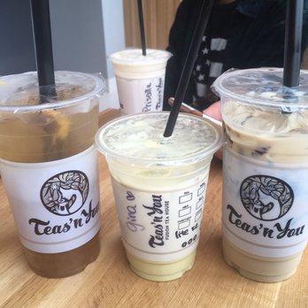 Teas'n You - Flower power, pistachio, and honey green tea. - Bubble Tea Near Me - Vienna, Virginia