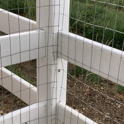 Woodworth Fencing - Sloppy corner.
