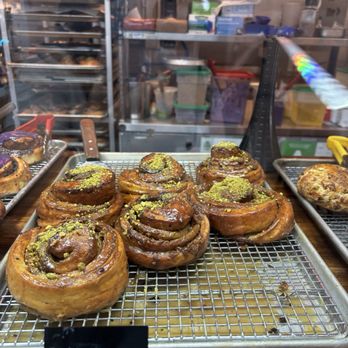 Baking With Ish - Pistachio cardamom roll - Bakeries Near Me - San Gabriel, California