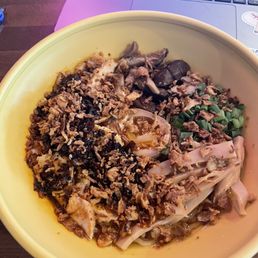 Spicy chicken ramen