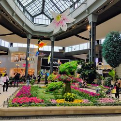 CF Carrefour Laval - Beautiful Springtime Display in the mall.