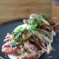 Oak & Coal - Soft Shell Crab Bao Bun