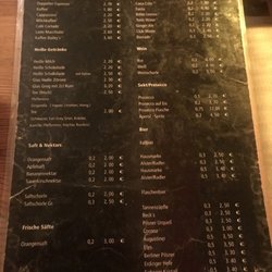 Drink menu, heard their wine is so so but beer is always safe