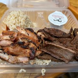 Surf Brothers Teriyaki - Steak and chicken combo ($14.19)