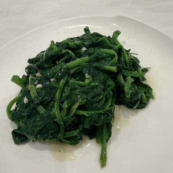 Chef Tony - Stir-Fried Snow Pea Leaves with Garlic - Dim Sum Near Me - Richmond, British Columbia