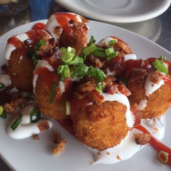 The Peach Cafe - Tater tots - New American Near Me - Monrovia, California The Peach Cafe - Tater tots - New American Near Me - Monrovia, California