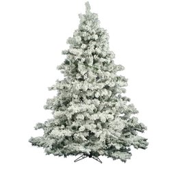 Christmas Tree Lot at Burbank High - Flocked Tree