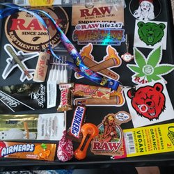 BexarRoots - 4/20 swag bag, nice.
