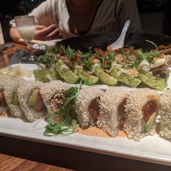 Sumomaya - Maya Roll ($20) - 3.5 stars, good crunch on the outside. Soft Shell Crab Roll ($23) - 3.5 stars, nice crisp, flavors. Wed dinner 2023-04-19 - Mexican Near Me - Scottsdale, Arizona Sumomaya - Maya Roll ($20) - 3.5 stars, good crunch on the outside. Soft Shell Crab Roll ($23) - 3.5 stars, nice crisp, flavors. Wed dinner 2023-04-19 - Mexican Near Me - Scottsdale, Arizona