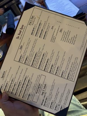 Menu photo 1 The Speakeasy Novato, CA