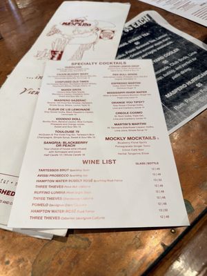 Menu photo 5 Cafe Maspero New Orleans, LA