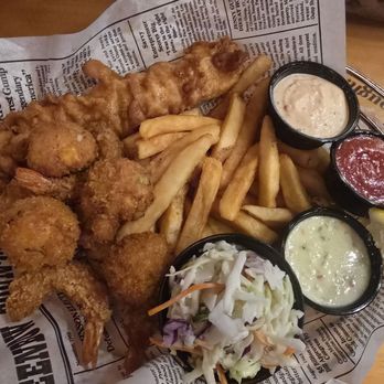 Bubba Gump Shrimp - 6/26/26@700pm ~ Forrest's Seafood Feast | Fish & Chips, Shrimp, Seafood Hush Pups, Fries, Coleslaw| $29.99 - Southern Near Me - Las Vegas, Nevada