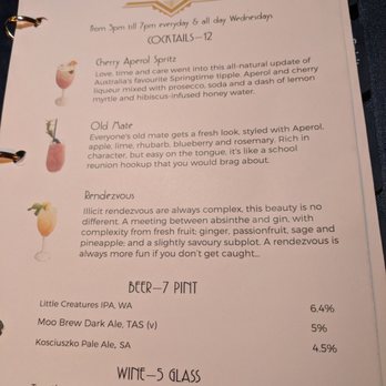 Polly Bar - Happy hour menu - Lounges Near Me - Fitzroy, VIC Polly Bar - Happy hour menu - Lounges Near Me - Fitzroy, VIC