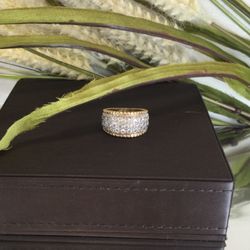 Bill French Jewelers - A luxurious band showcasing a surface entirely covered in pavé set diamonds.