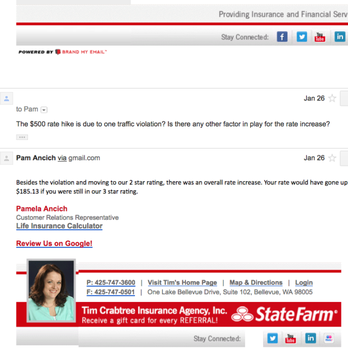 Tim Crabtree - State Farm Insurance Agent - Either way the rate always goes up. Up where you asked? Your bum ofc. - Home & Rental Insurance Near Me - Bellevue, Washington Tim Crabtree - State Farm Insurance Agent - Either way the rate always goes up. Up where you asked? Your bum ofc. - Home & Rental Insurance Near Me - Bellevue, Washington