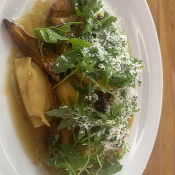 Mother - Winter Squash Agnolotti - smoked trumpet mushrooms, red onion, brown butter, hazelnuts - Vegetarian Near Me - Sacramento, California