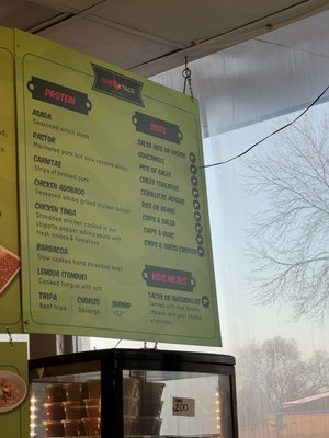 Menu photo 2 Que taco New Hope, MN Menu photo 2 Que taco New Hope, MN