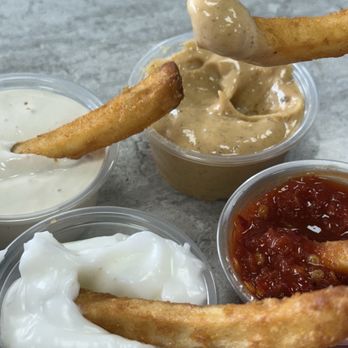 Reem Mediterranean Grill - Homemade sauces Garlic Mayo, Tahini, BBQ, Spicy - Mediterranean Near Me - Fishers, Indiana