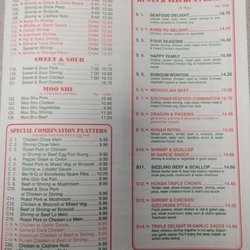 China Wok - Menu