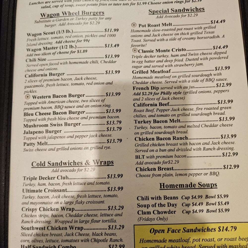 Wagon Wheel Restaurant - Menu items - American Near Me - Needles, California Wagon Wheel Restaurant - Menu items - American Near Me - Needles, California