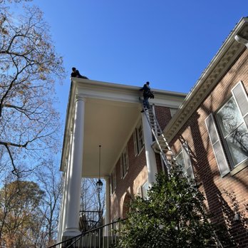 American Eagle Roofing - Guys working on gutter - Gutter Services Near Me - Lawrenceville, Georgia
