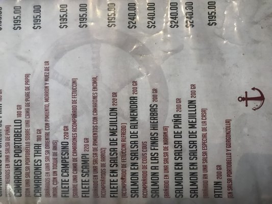 Menu photo 6 Puerto San Pedro Tlaquepaque, JAL