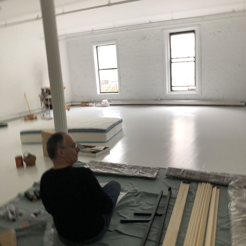 Spruce Painters - They painted floor, ceiling, and brick wall. - Painters Near Me - Brooklyn, New York Spruce Painters - They painted floor, ceiling, and brick wall. - Painters Near Me - Brooklyn, New York