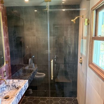 Texas Mirrors & Doors - Steam shower door with transom - Building Supplies Near Me - Austin, Texas Texas Mirrors & Doors - Steam shower door with transom - Building Supplies Near Me - Austin, Texas