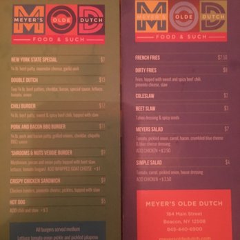 Meyer's Olde Dutch - Burgers Near Me - Beacon, New York Meyer's Olde Dutch - Burgers Near Me - Beacon, New York