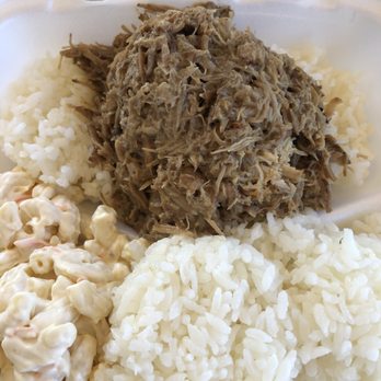 Leo's Island BBQ - Kalua pig plate. - Hawaiian Near Me - Peoria, Arizona