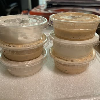 Fatima's Grill - Sauces. - Mediterranean Near Me - Downey, California