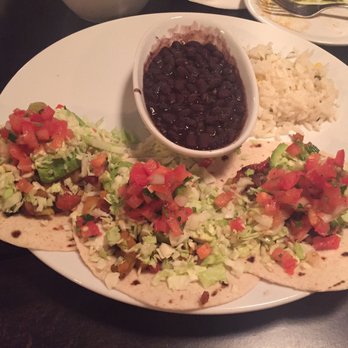 Blanco Cocina + Cantina - Roasted Mushroom Tacos with Vegetarian Black Beans - Tacos Near Me - Phoenix, Arizona Blanco Cocina + Cantina - Roasted Mushroom Tacos with Vegetarian Black Beans - Tacos Near Me - Phoenix, Arizona