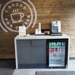 Auto Care Plus Tire & Service - Complimentary coffee, drinks, etc while you wait.