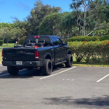 Turtle Bay Beach - Construction vehicles - Beaches Near Me - Kahuku, Hawaii