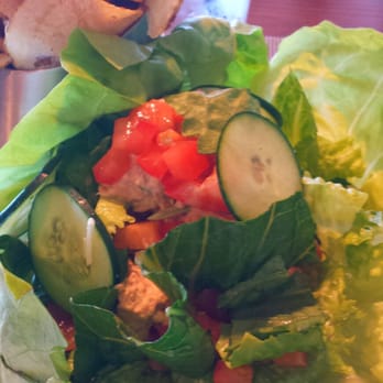 Grand Canyon University Golf Course - Fresh made tuna salad in lettuce wrap with cucumbers, ripe tomatoes and butter lettuce - yum! Are you sure we're at a golf course?! - Golf Near Me - Phoenix, Arizona