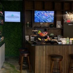 Indior Dispensary - Flower Bar & Selfie wall