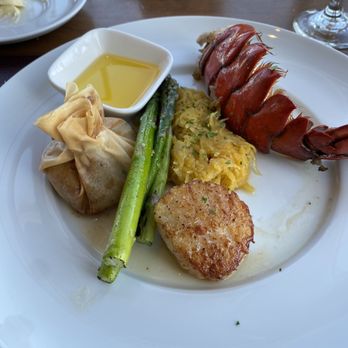 Vast - Lobster tail, Scallop, Vast potato, Spaghetti Squash and Asparagus - American Near Me - Oklahoma City, Oklahoma Vast - Lobster tail, Scallop, Vast potato, Spaghetti Squash and Asparagus - American Near Me - Oklahoma City, Oklahoma