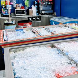 Kingspoint Mart - Inside - Iced Drinks