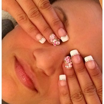 Polished by Mistey - Salon Lofts - Blinged out French - Nail Salons Near Me - Dublin, Ohio Polished by Mistey - Salon Lofts - Blinged out French - Nail Salons Near Me - Dublin, Ohio