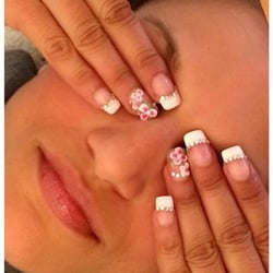Polished by Mistey - Salon Lofts - Blinged out French