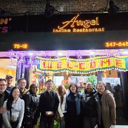 Exterior outside entrance of Angel Indian Restaurant - UYE @ Angel Indian Restaurant! (Photo credit goes to TC!) - Jackson Heights, New York Exterior outside entrance of Angel Indian Restaurant - UYE @ Angel Indian Restaurant! (Photo credit goes to TC!) - Jackson Heights, New York