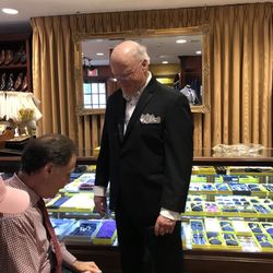 Victor Talbots - Third time to rent a tux here. Never disappointed. You get more than your money's worth.