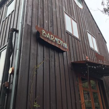 Barndiva - Outside. Door doesn't face street. Cute place 2/26/22 - New American Near Me - Healdsburg, California