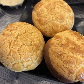 IT DIMSUM - Baked Egg Yolk Cream Bun (eat this HOT) - Dim Sum Near Me - Albuquerque, New Mexico