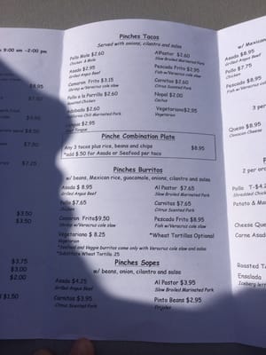 Pinches Tacos by null