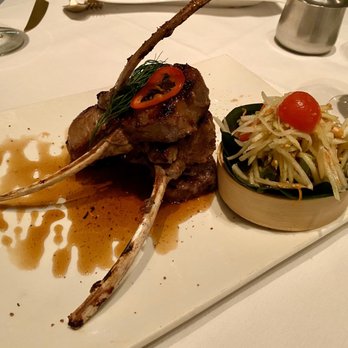 Nan Thai Fine Dining - Geah Yang $38 Thai-Style BBQ lamb chops with green papaya salad, roasted peanuts and sticky rice - Thai Near Me - Atlanta, Georgia Nan Thai Fine Dining - Geah Yang $38 Thai-Style BBQ lamb chops with green papaya salad, roasted peanuts and sticky rice - Thai Near Me - Atlanta, Georgia