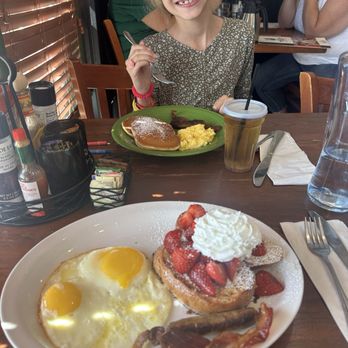 Benedict's La Strata - French Toast Combo and Pancake combo - Breakfast & Brunch Near Me - Crystal Lake, Illinois